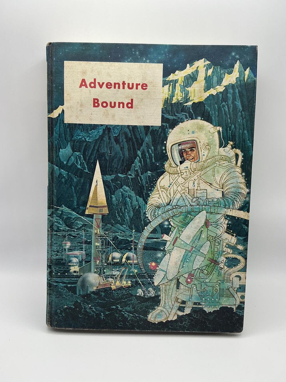 1961 Adventure Bound Houghton Mifflin Vintage Reader Space Age Astronaut